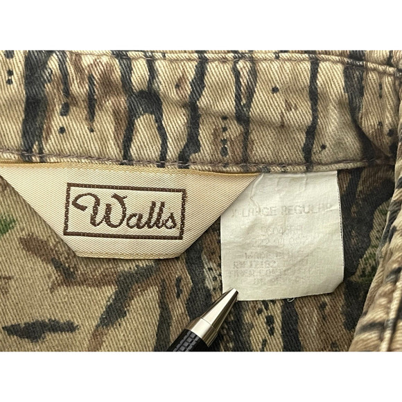 Vintage Walls Camo Shirt Men's Large Realtree Button Up XL Hunting Outdoor - Picture 8 of 12